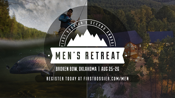 2023 Men's Retreat logo