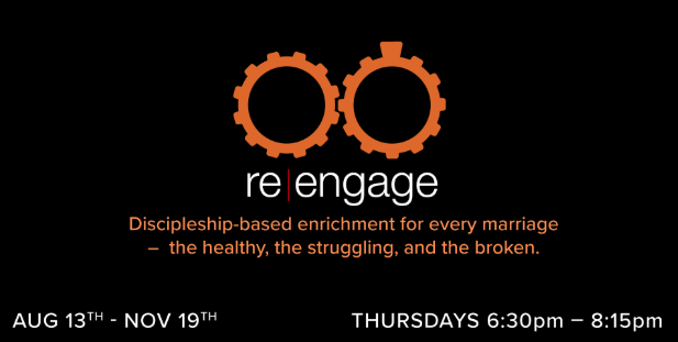 re|engage Fall 2026 logo
