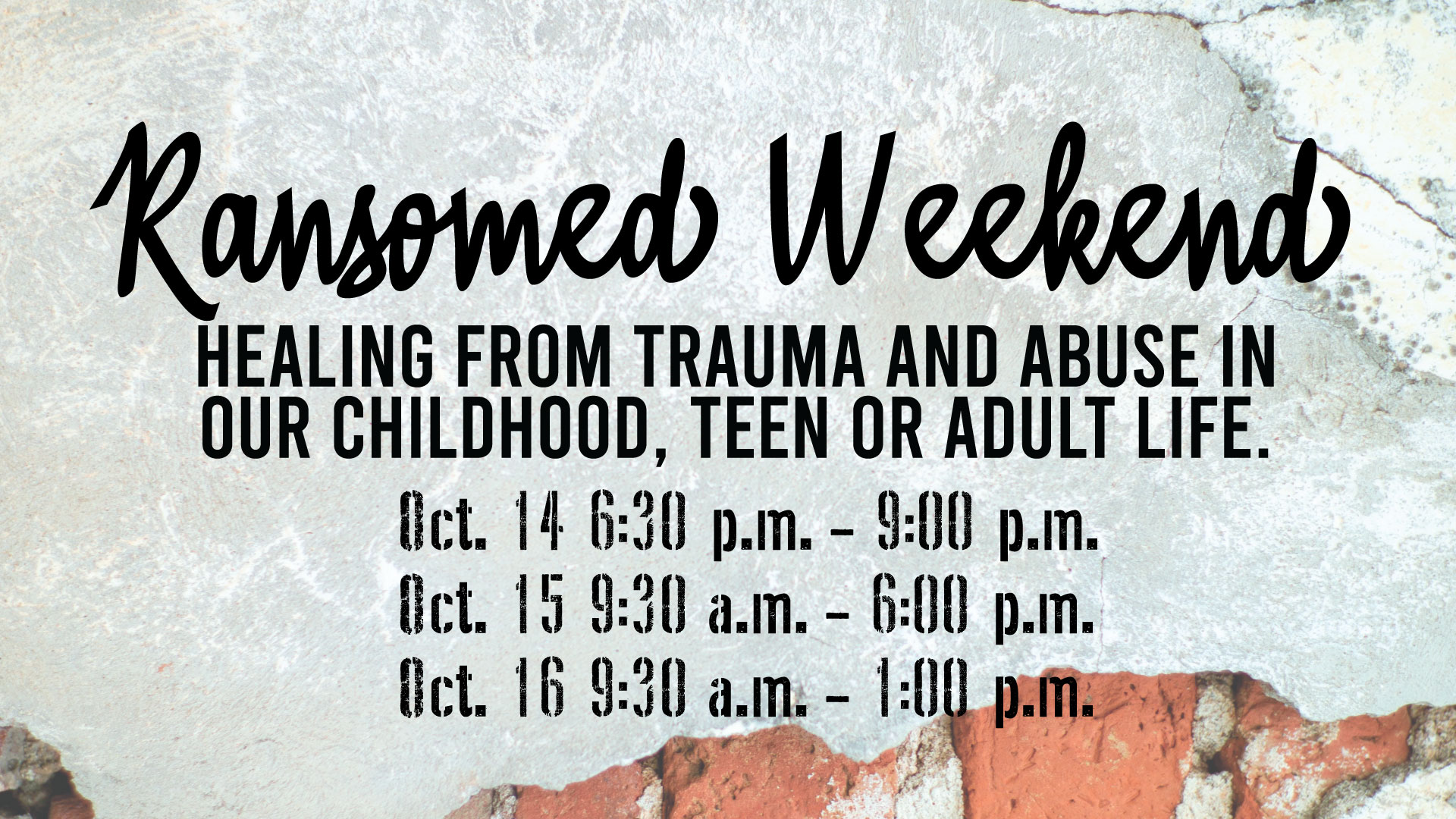 Ransomed Conference logo