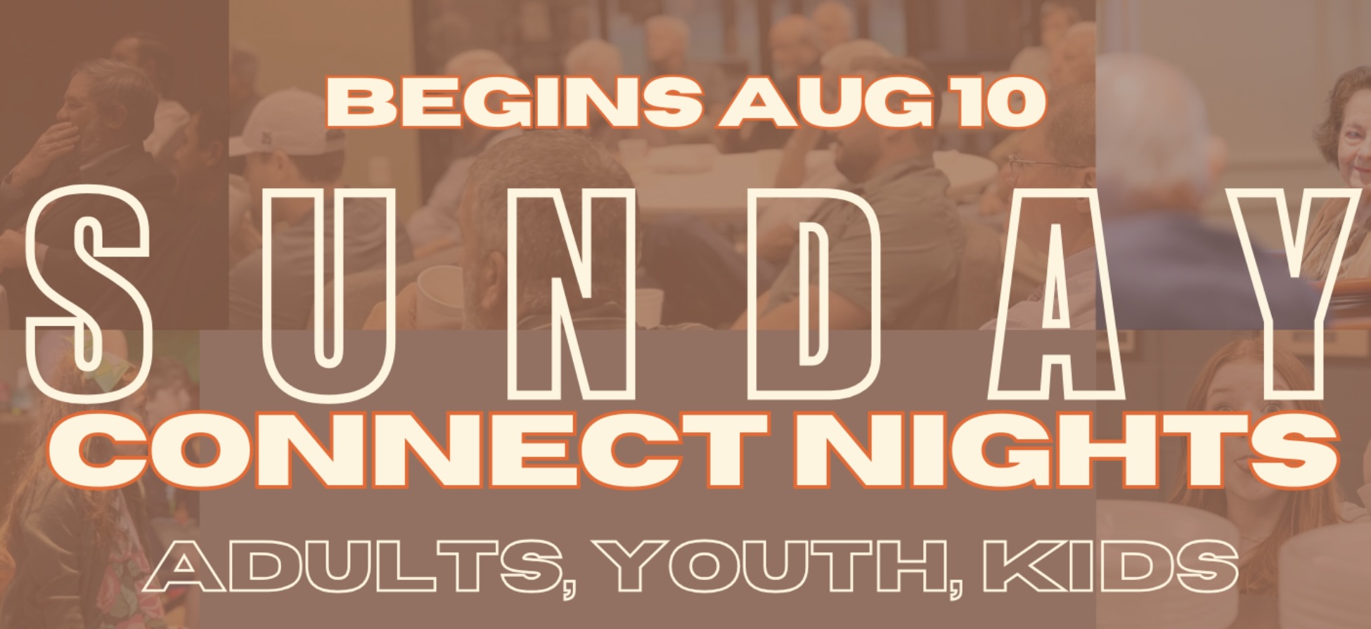 Sunday Connect Nights 2025 logo