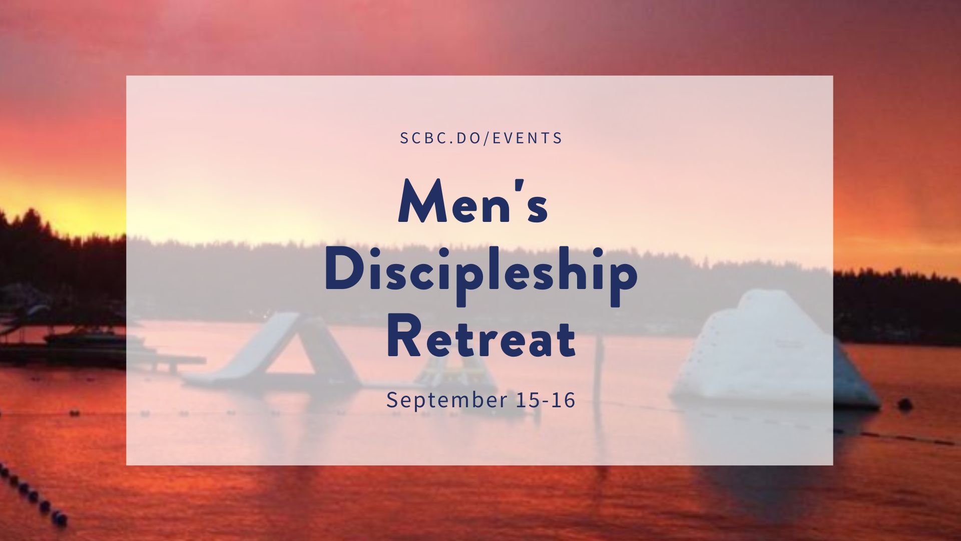 Men's Discipleship Retreat logo