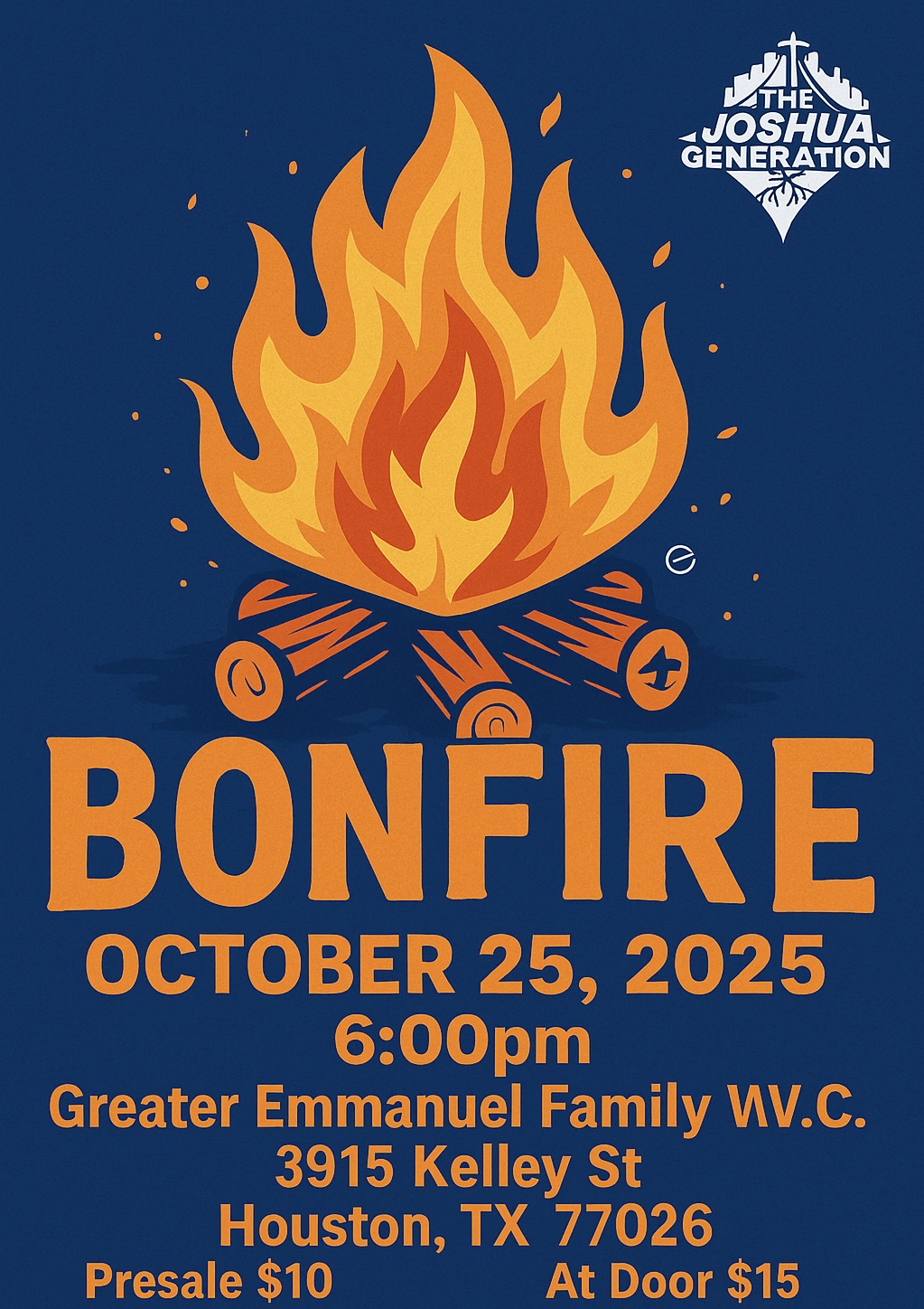 Joshua Generation Bonfire logo