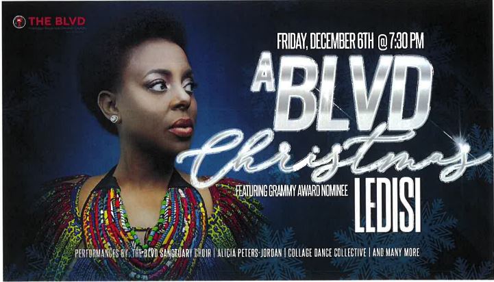 A Blvd Christmas featuring LEDISI logo