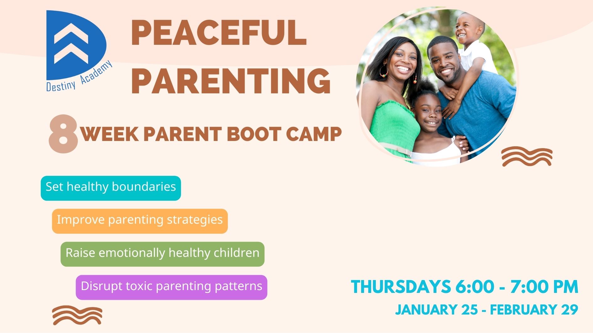 Peaceful Parenting 8-Week Bootcamp logo