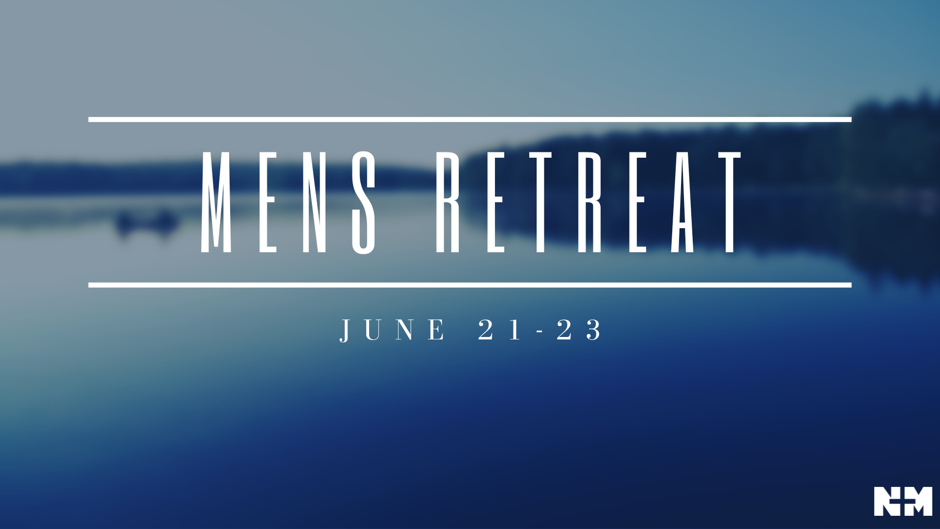 2024 Men's Retreat logo