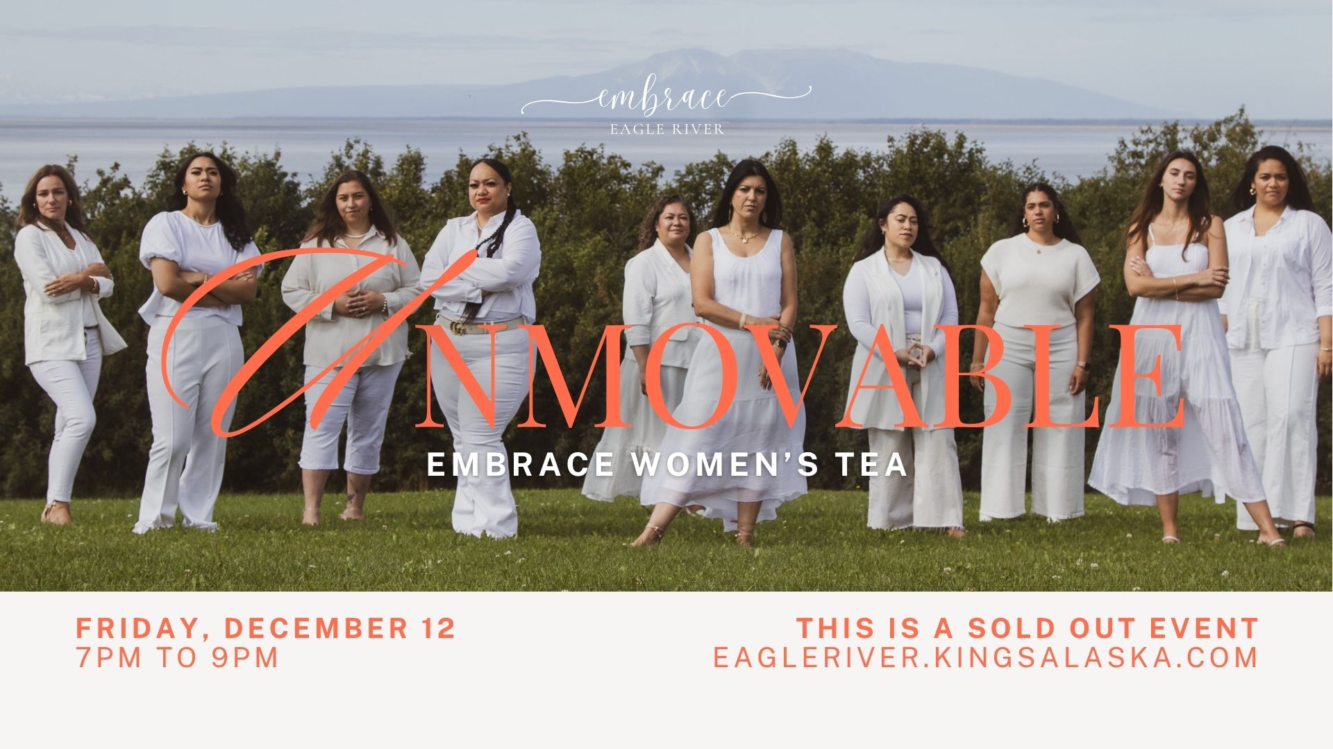 King's Eagle River: Embrace Women's Tea logo