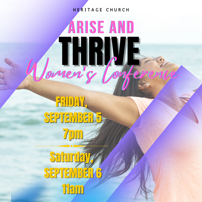 Arise & Thrive - 2025 Women's Conference logo