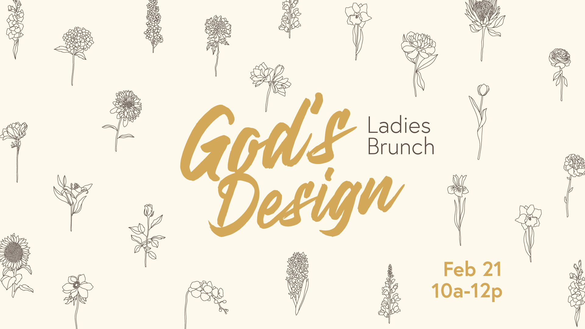 God's Design Brunch Spring 2026 logo