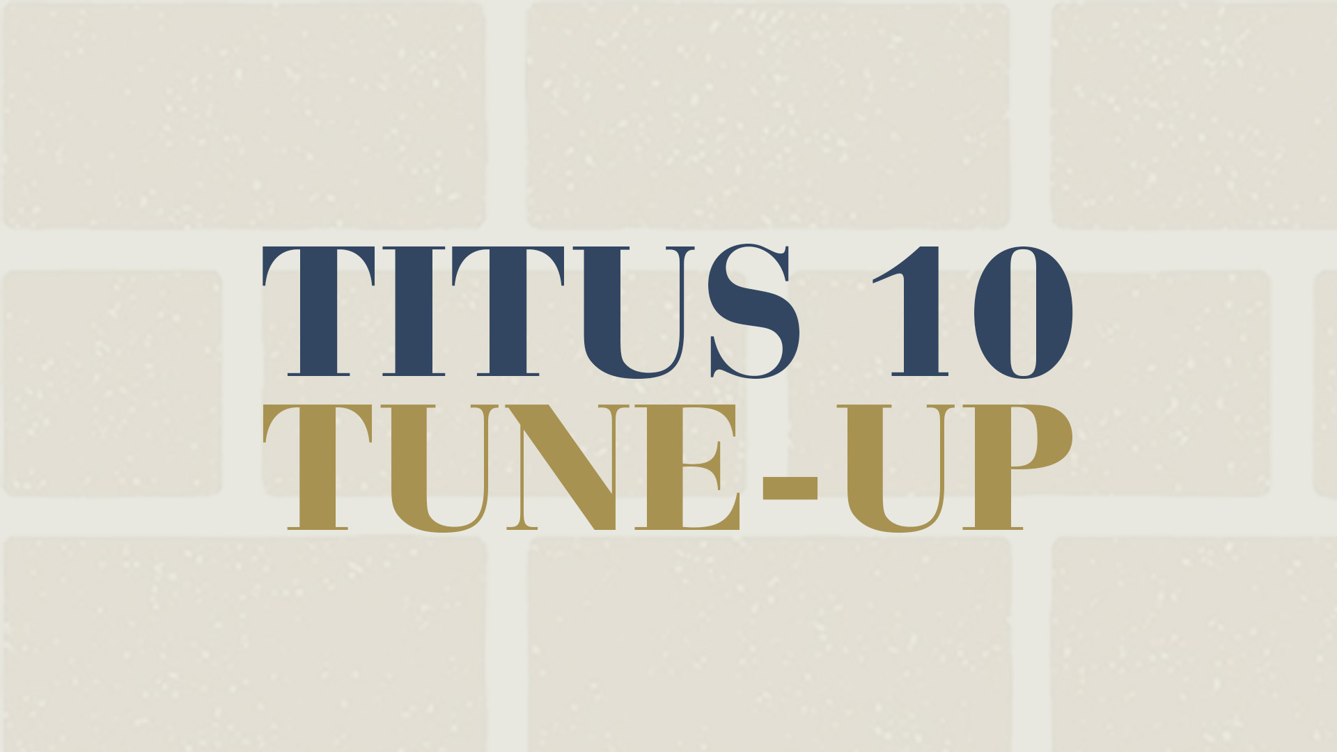 Titus 10 Tune-up logo