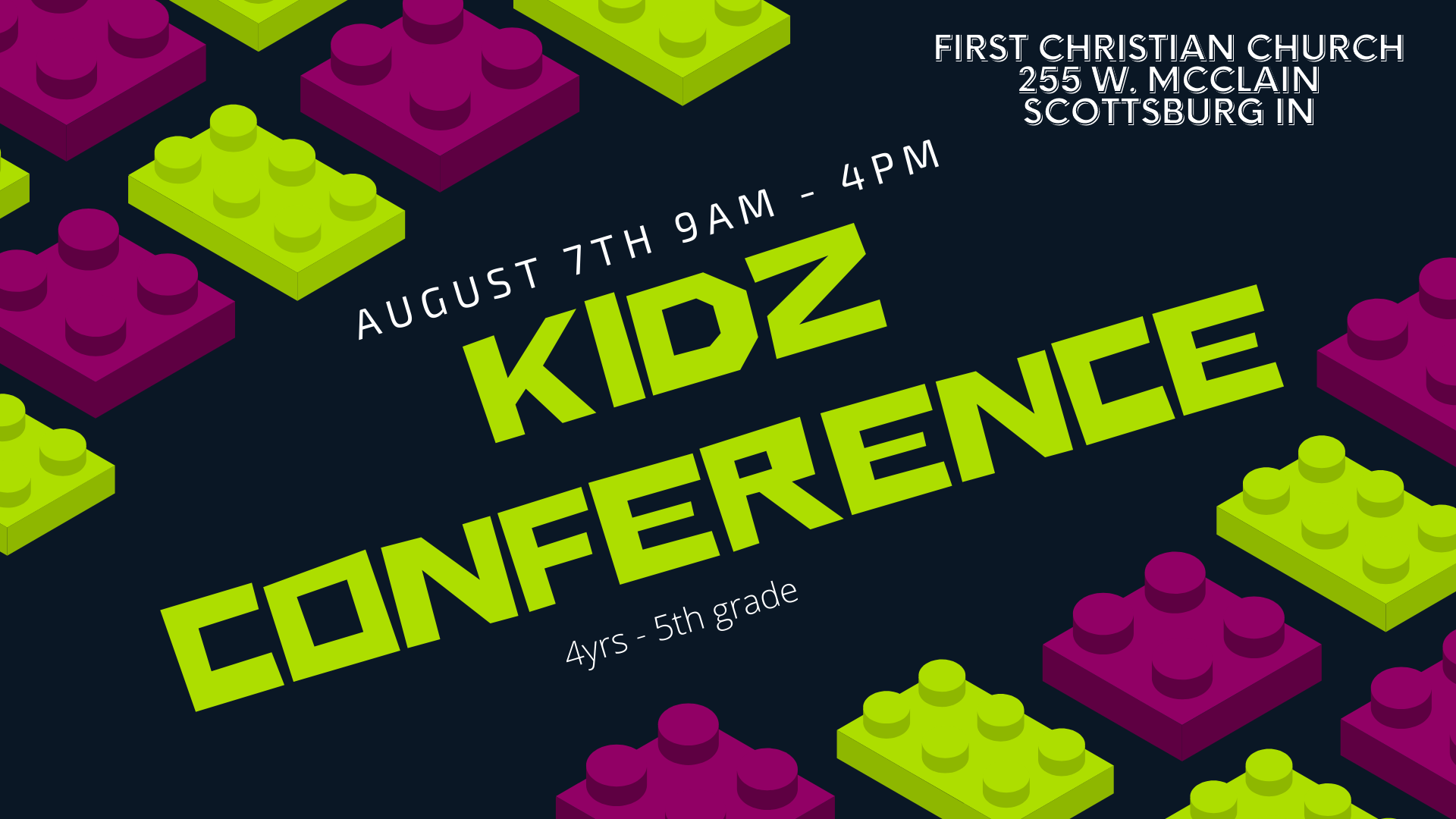 Kidz Conference VBS logo