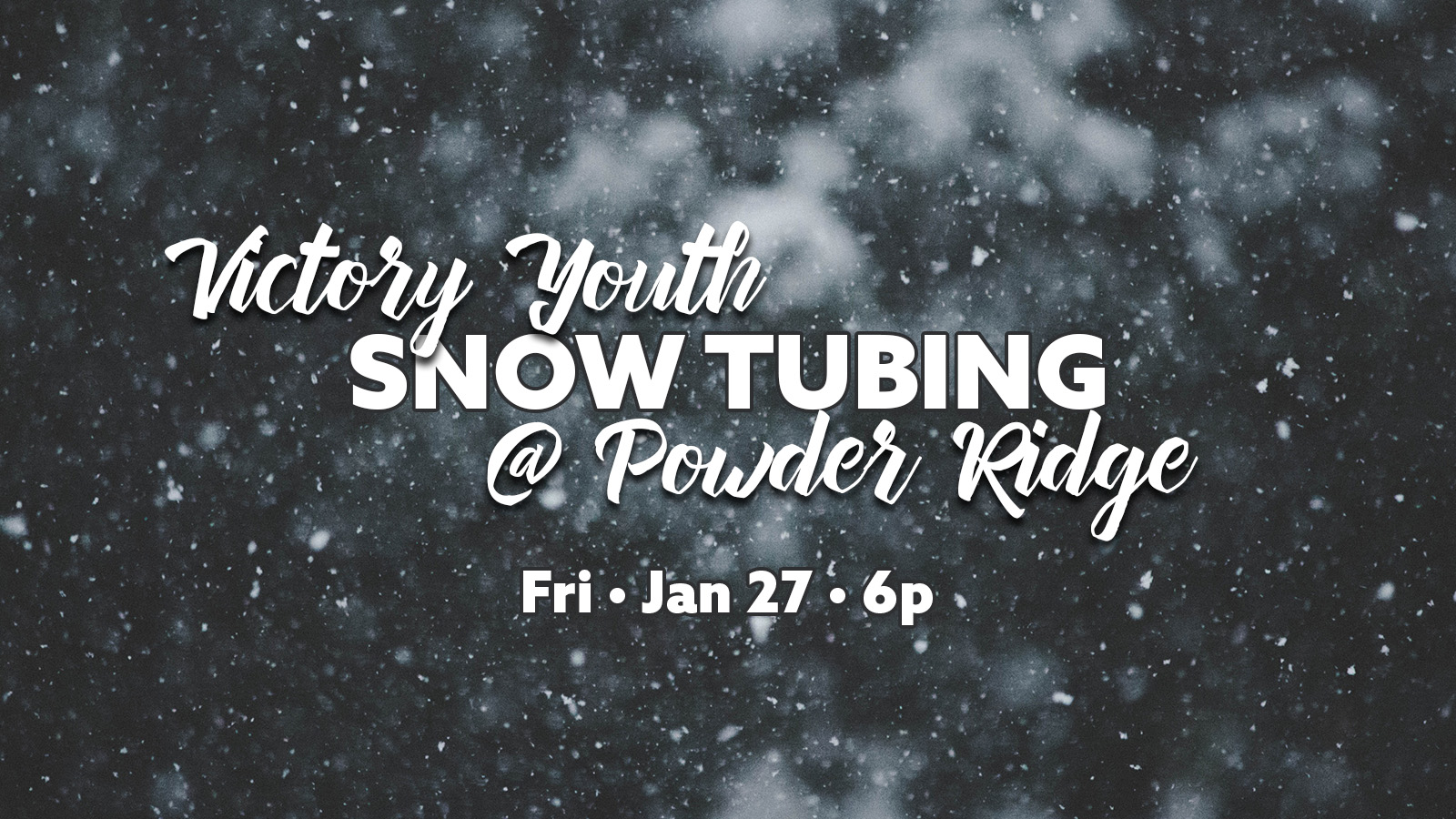 Victory Youth Snow Tubing 2023 logo