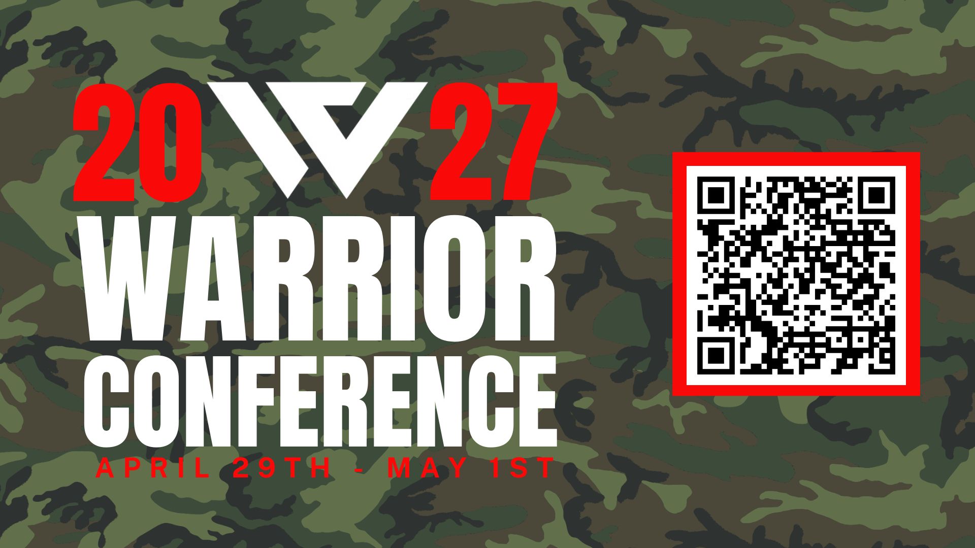 Warrior Conference 2027 logo
