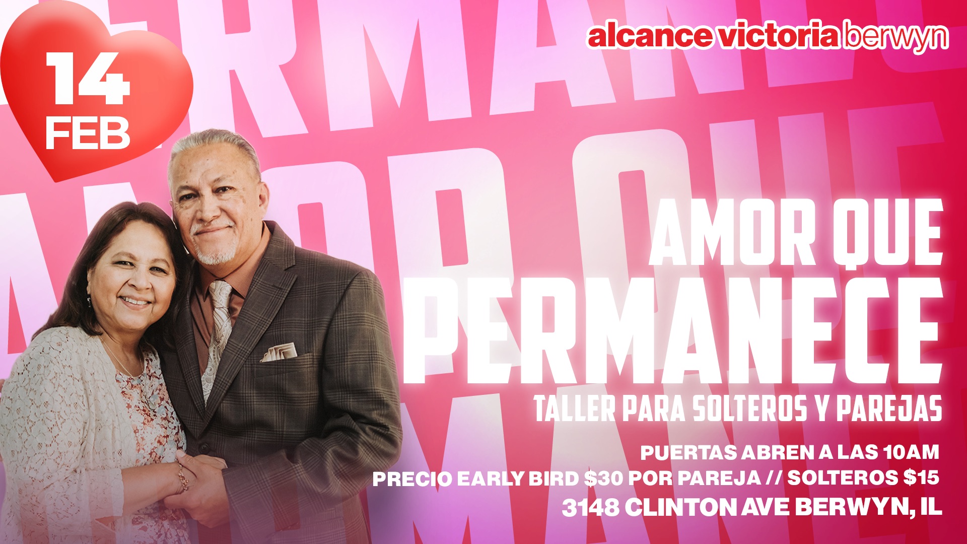 Amor Que Permanece: Taller Para Parejas Y Solteros logo