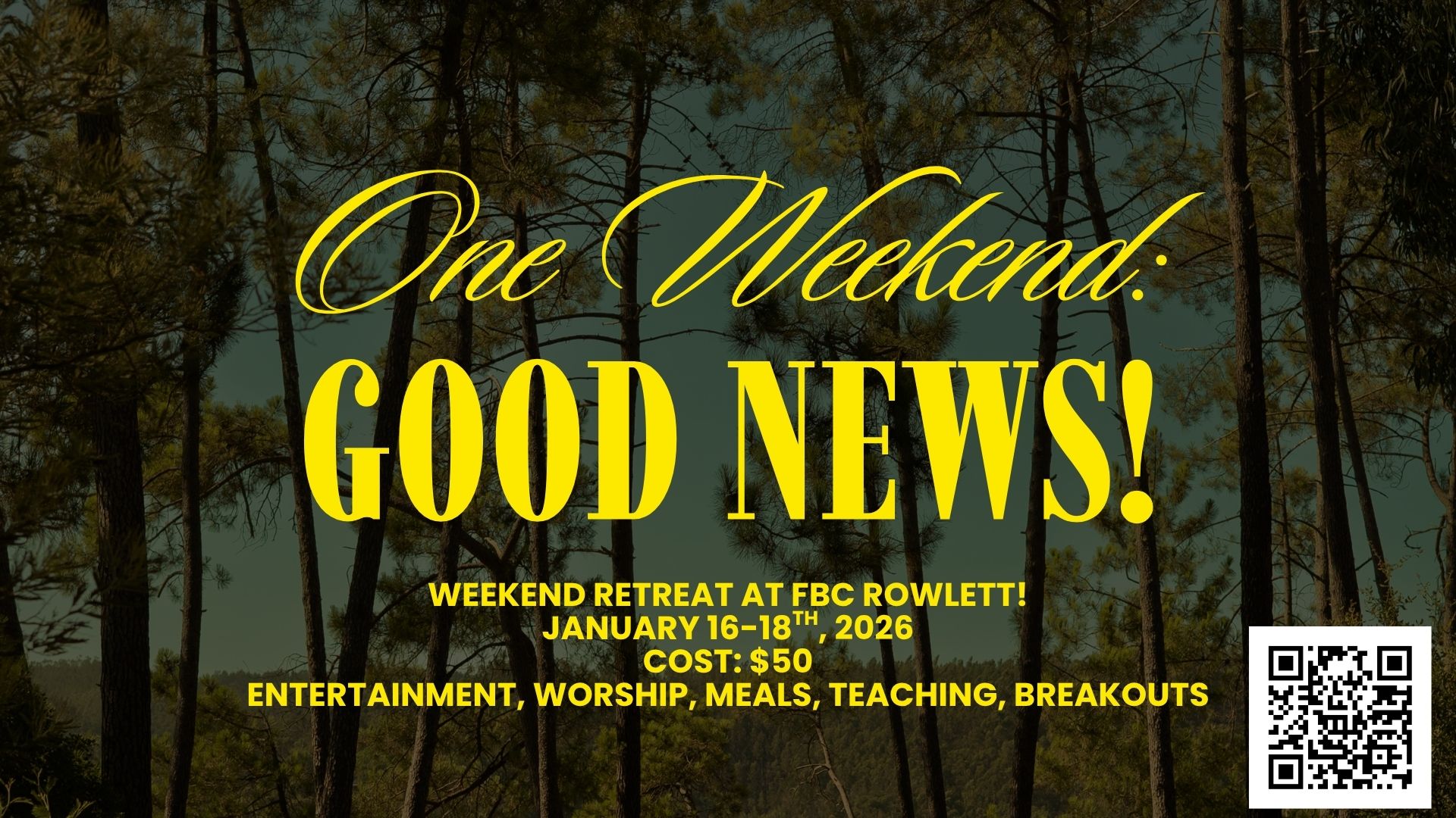 ONE WEEKEND 2026 logo