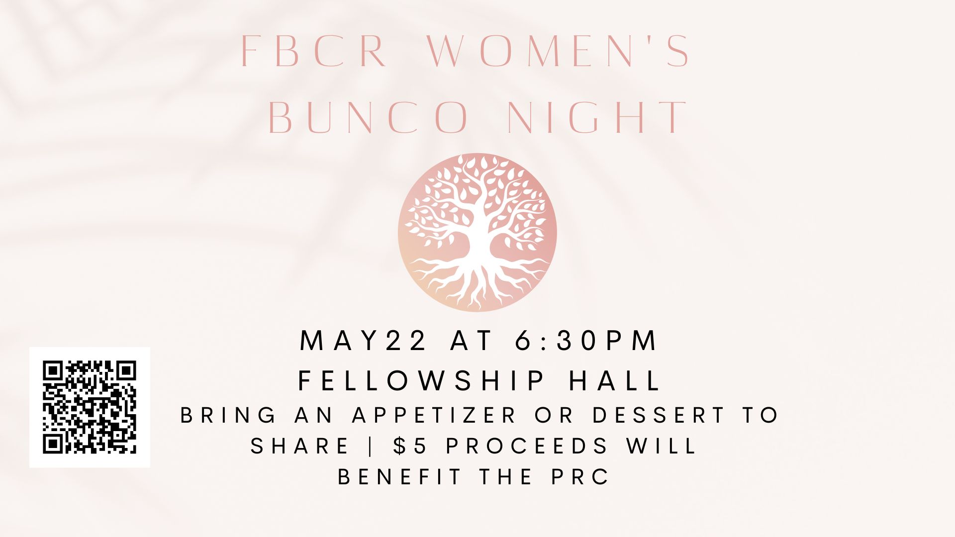 Women's Bunco Game Night logo