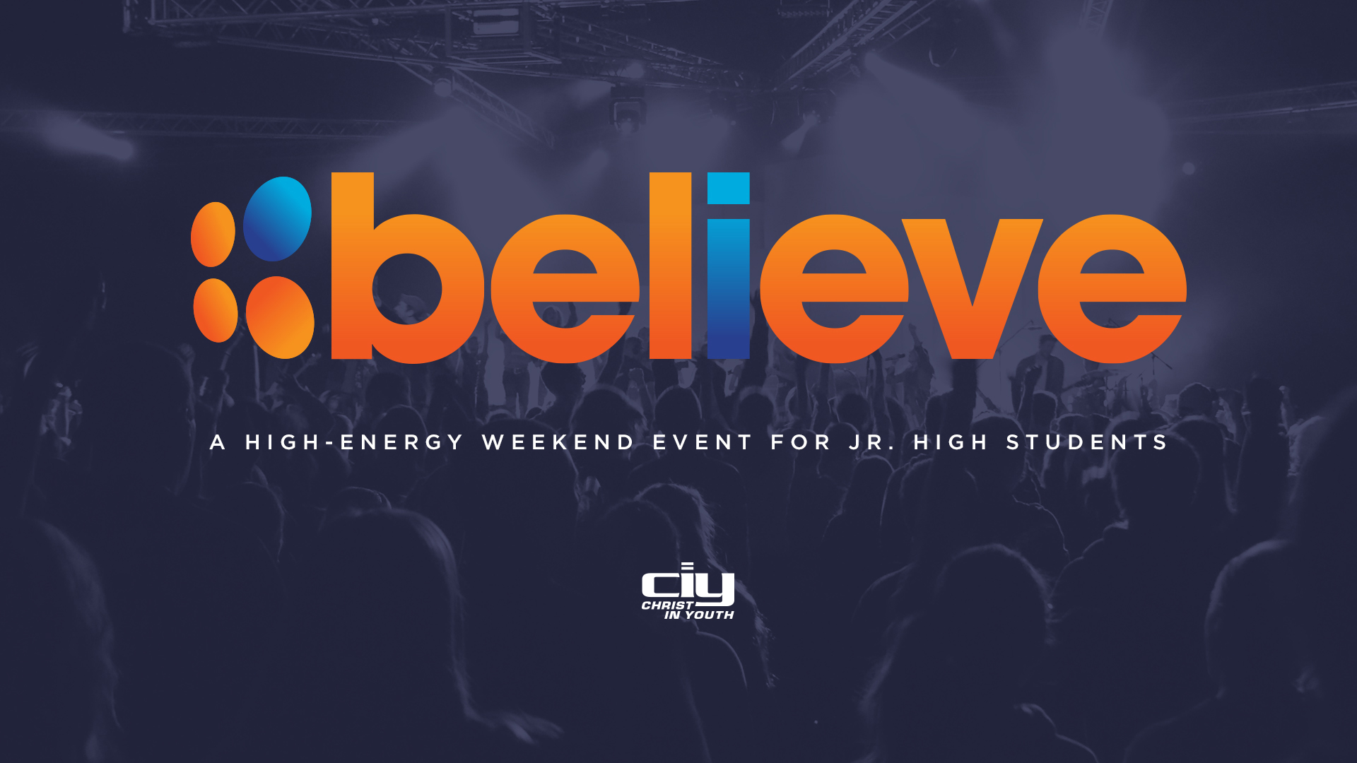 CIY - Believe 2018 // Middle School logo