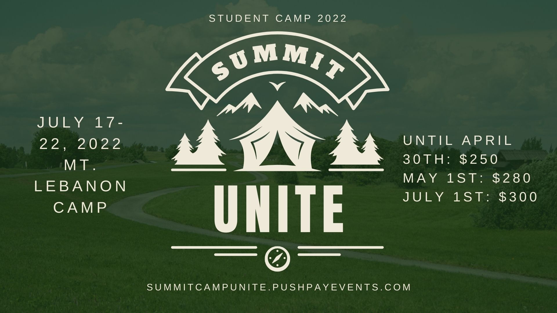 Summit Students Camp 2022: UNITE logo