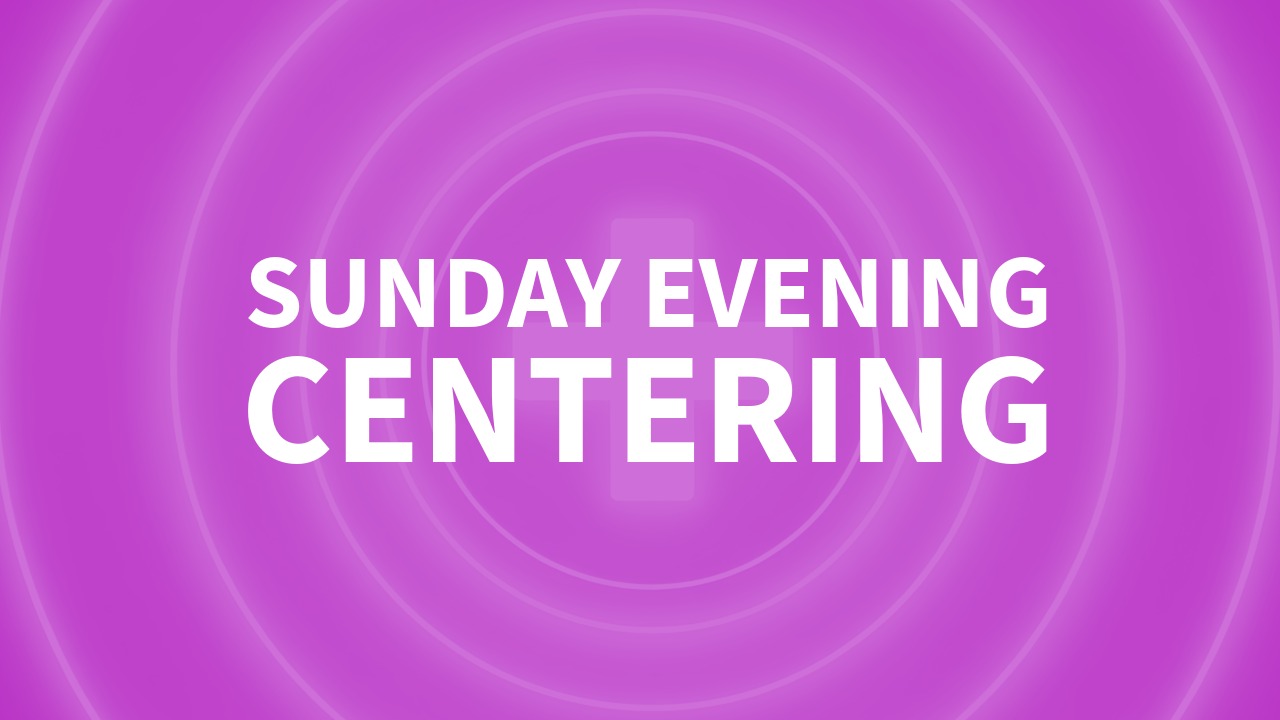 SUNDAY EVENING CENTERING logo