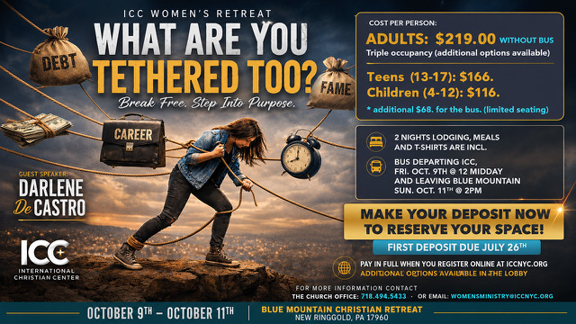 ICC Women's Retreat - What Are You Tethered To? logo