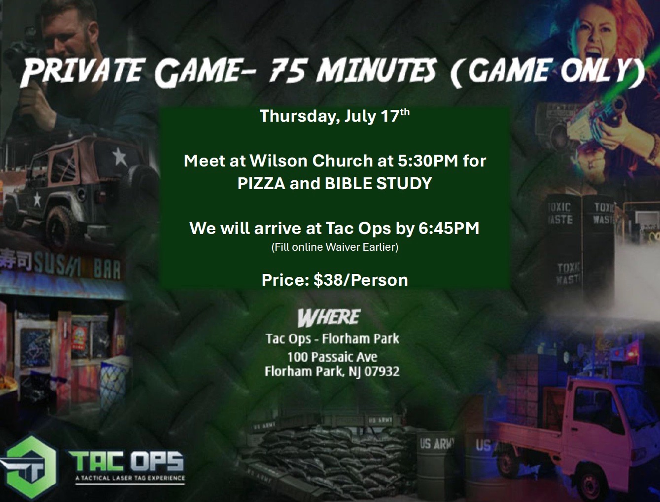 Pray & Play-Thursday- 07/17/25 logo