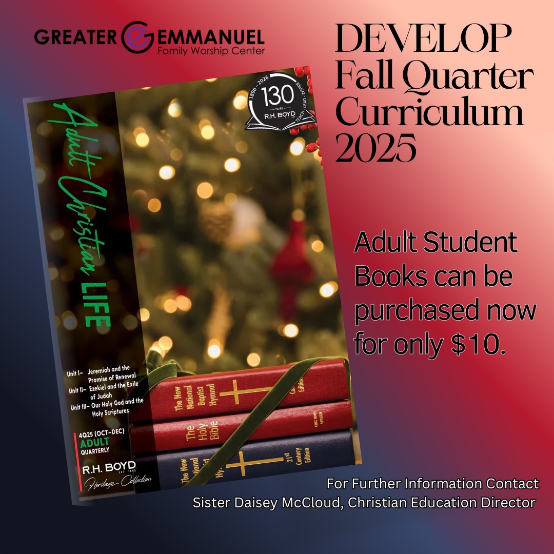 DEVELOP Fall Quarter Curriculum 2025 logo