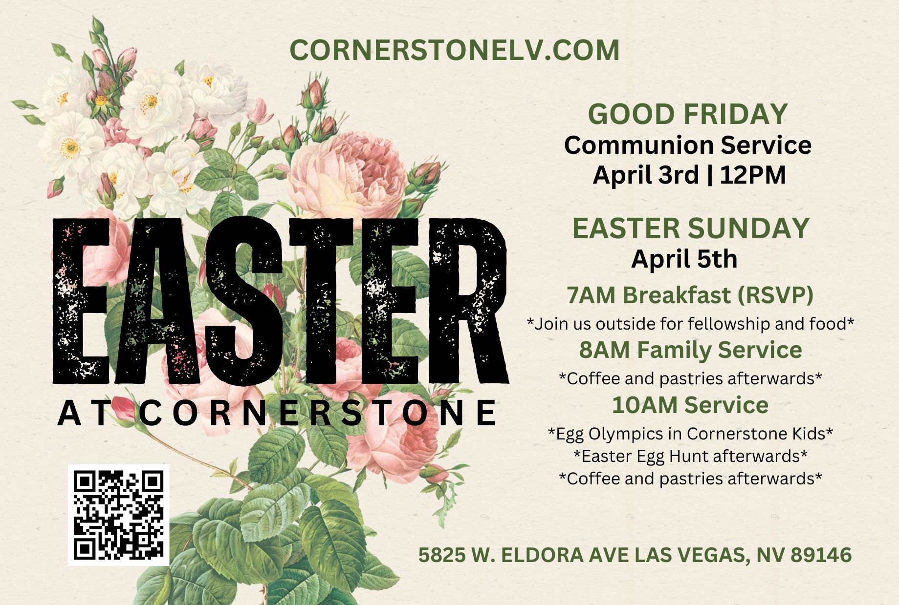 EASTER BREAKFAST - FREE EVENT logo