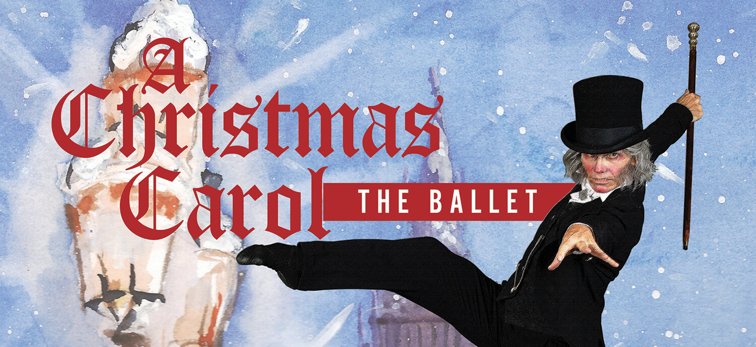 Ballet Magnificat's "A Christmas Carol" logo