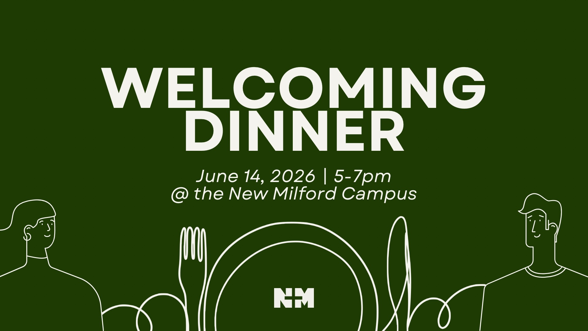 Welcoming Dinner (6/14) logo