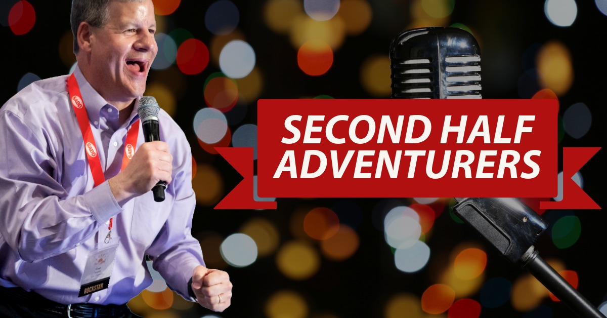 Second Half Adventurers December 2025 logo