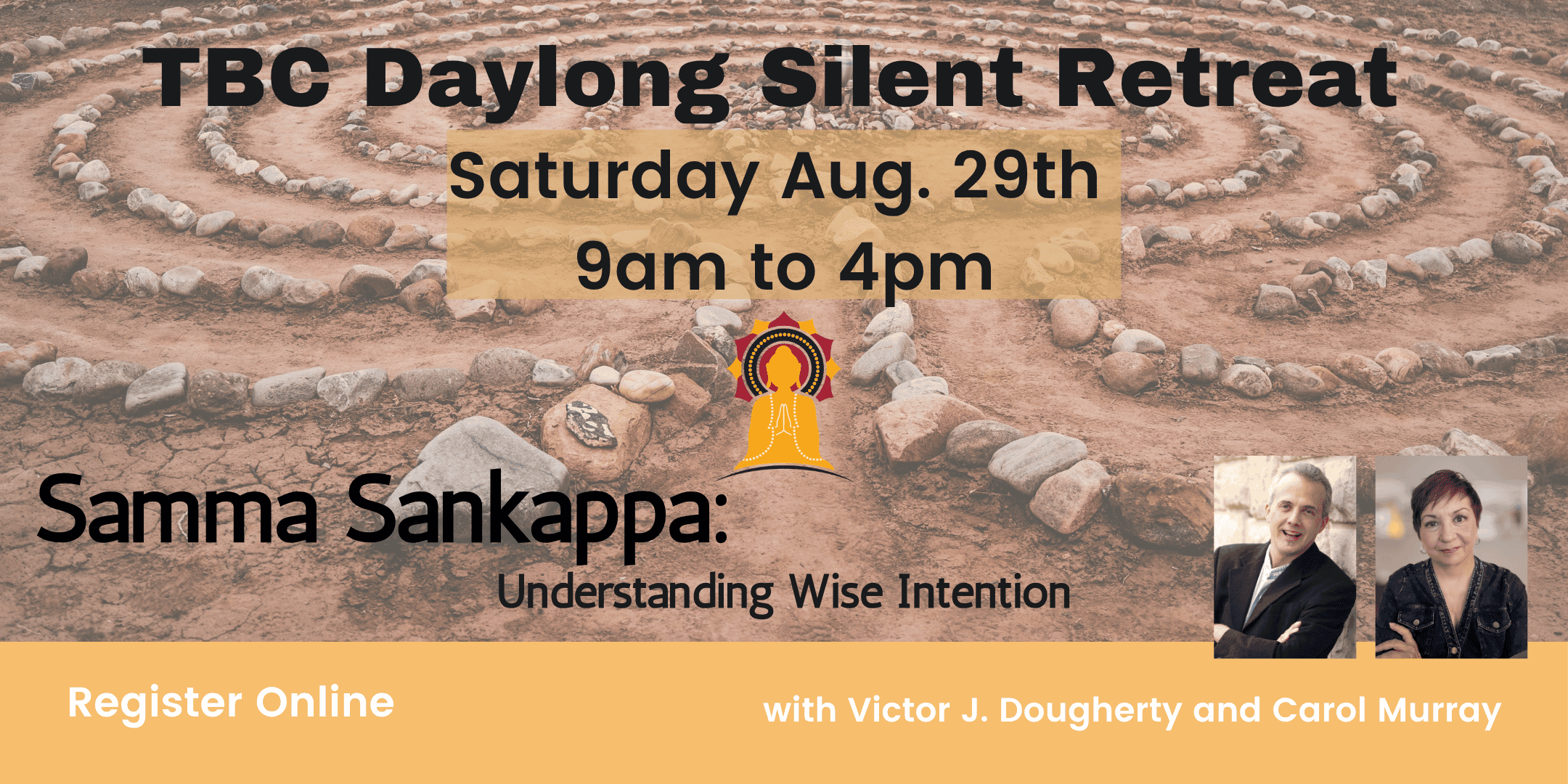 TBC Daylong Silent Retreat: Samma Sankappa logo