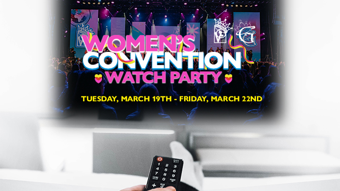 Women's Convention 2023 Watch Party logo