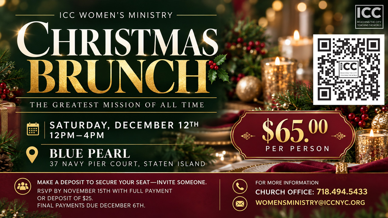 ICC Women's Ministry Christmas Brunch logo