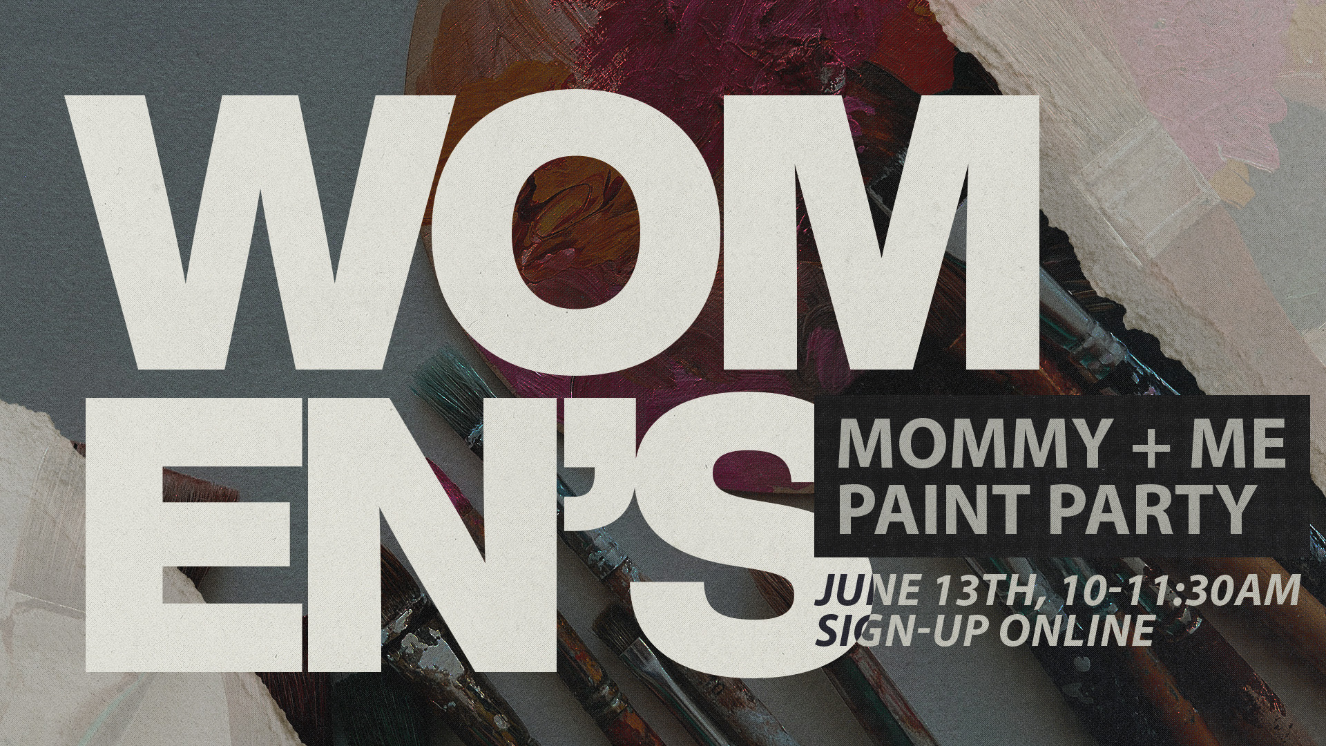 CWC Women's Mommy + Me Paint Class logo