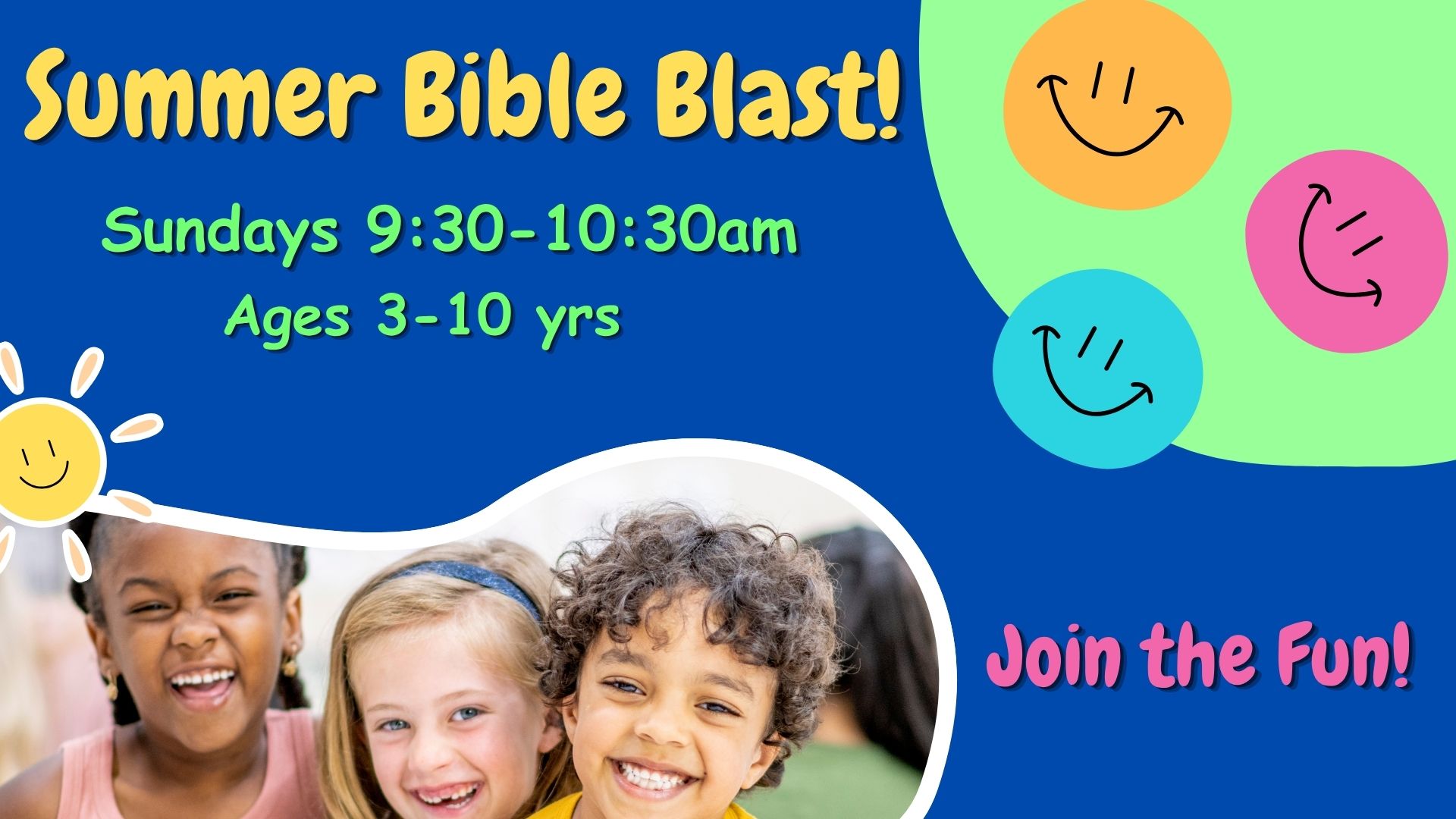 Summer Bible Blast! logo