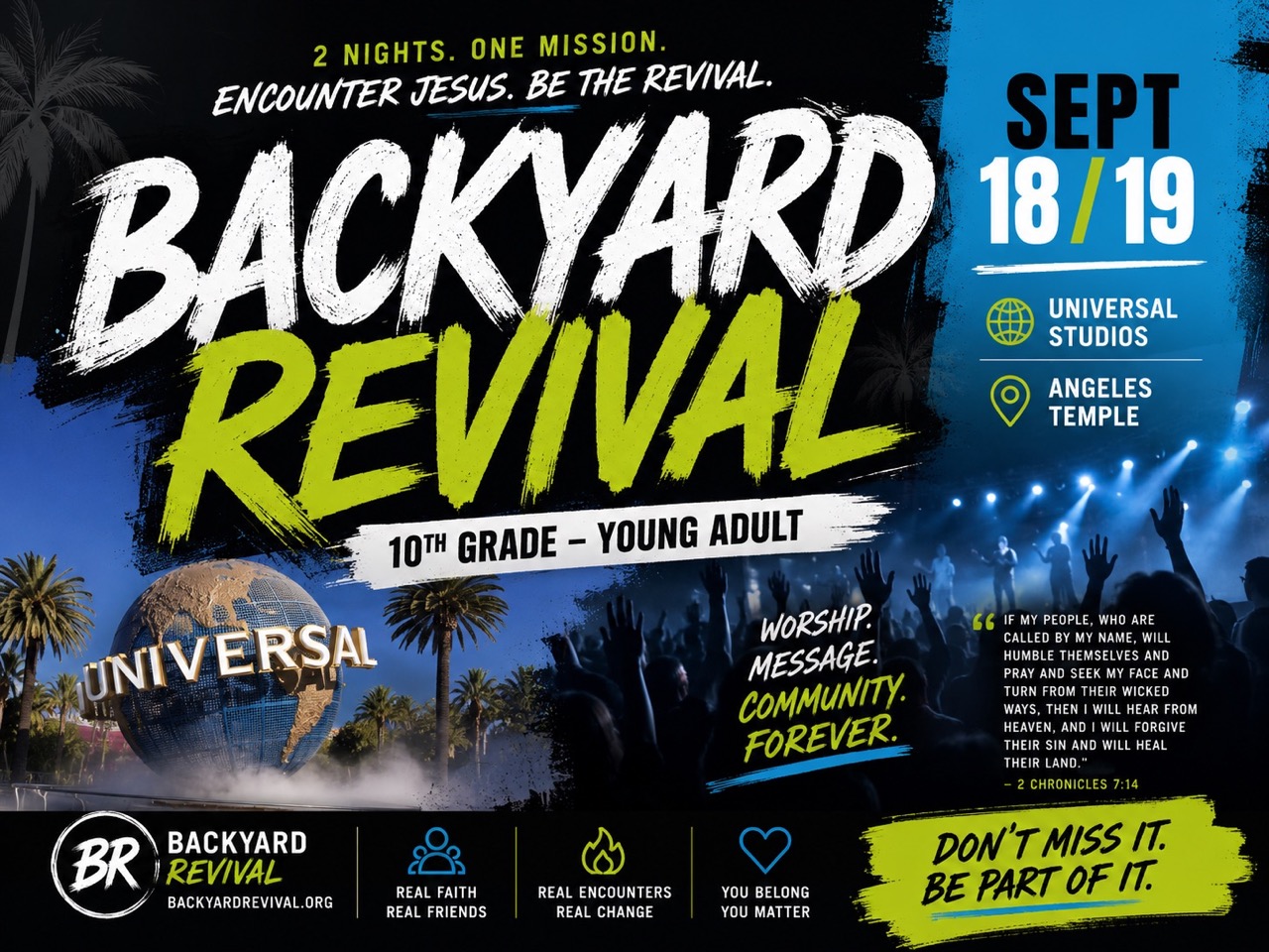 Backyard Revival 10th grade - Young Adult Sept 18 - 19 logo