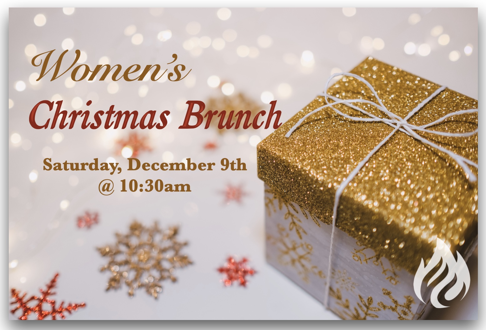 Women's Christmas Brunch Potluck logo