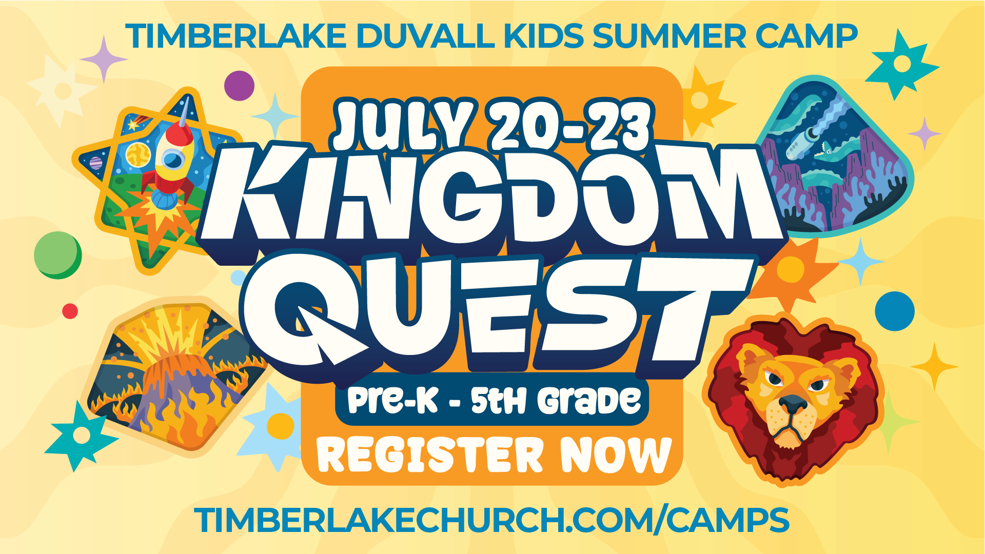 Timberlake Kids Duvall | Adventure Bible Camp 2026 logo
