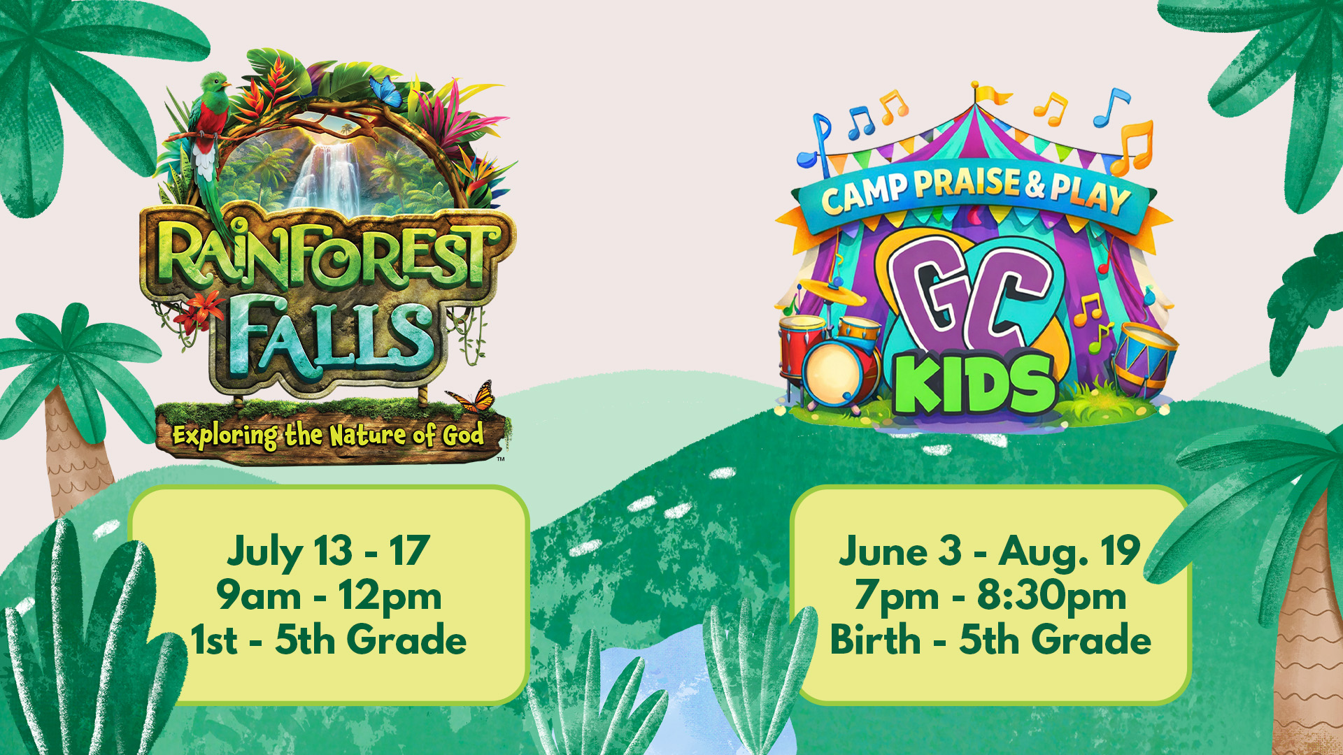 SUMMER WITH GC KIDS 2026 logo