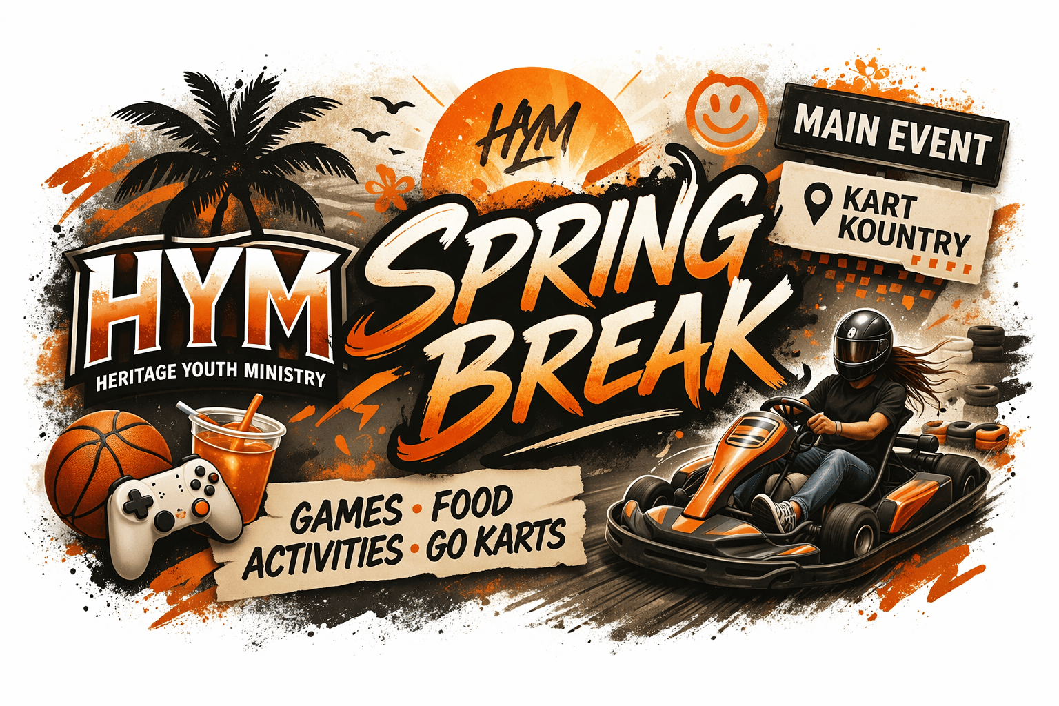 Youth Spring Break Registration logo
