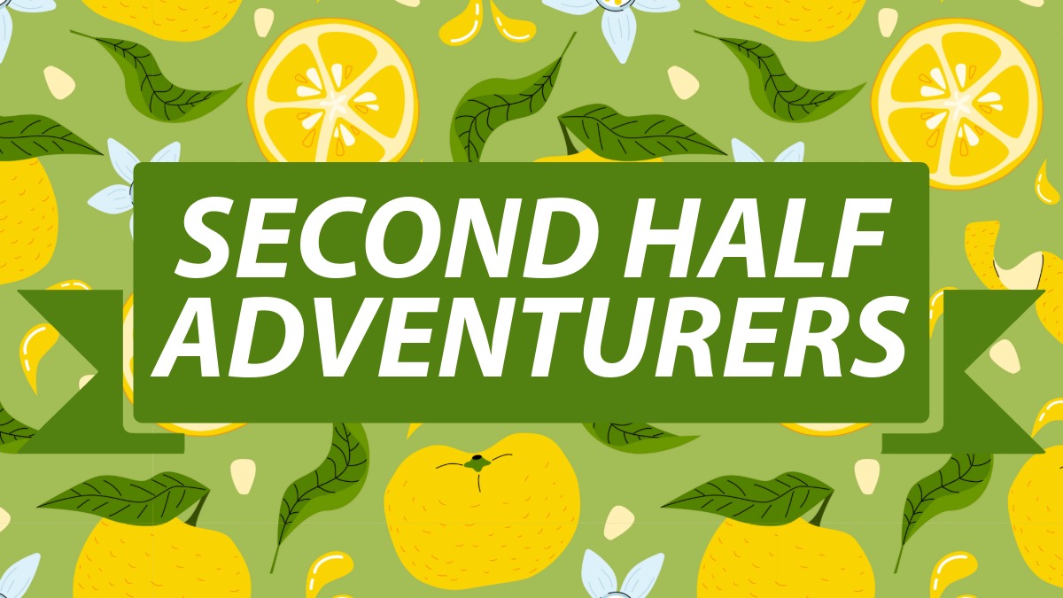 Second Half Adventurers February 2026 logo