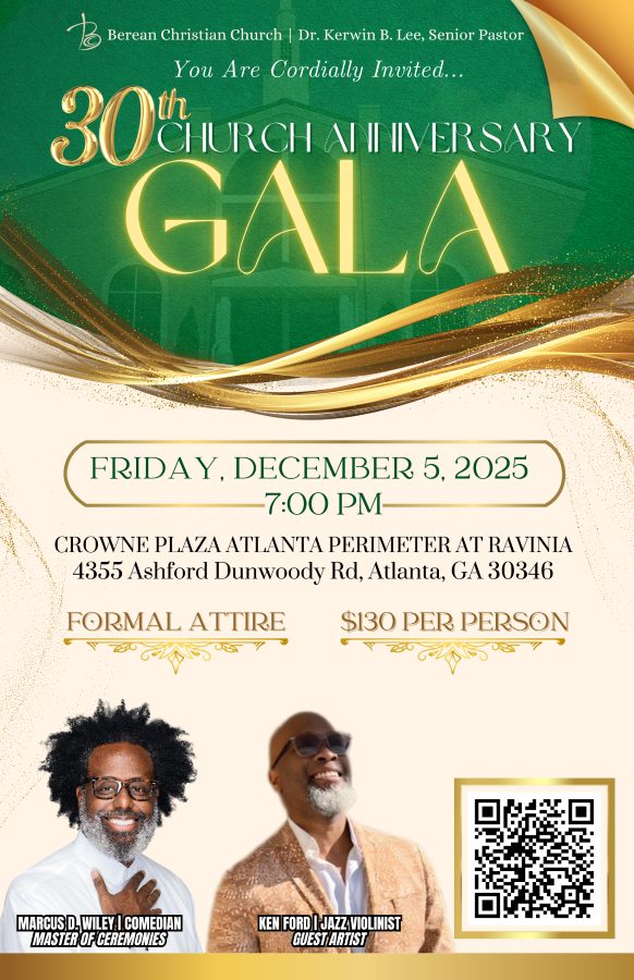 30th Church Anniversary Gala logo