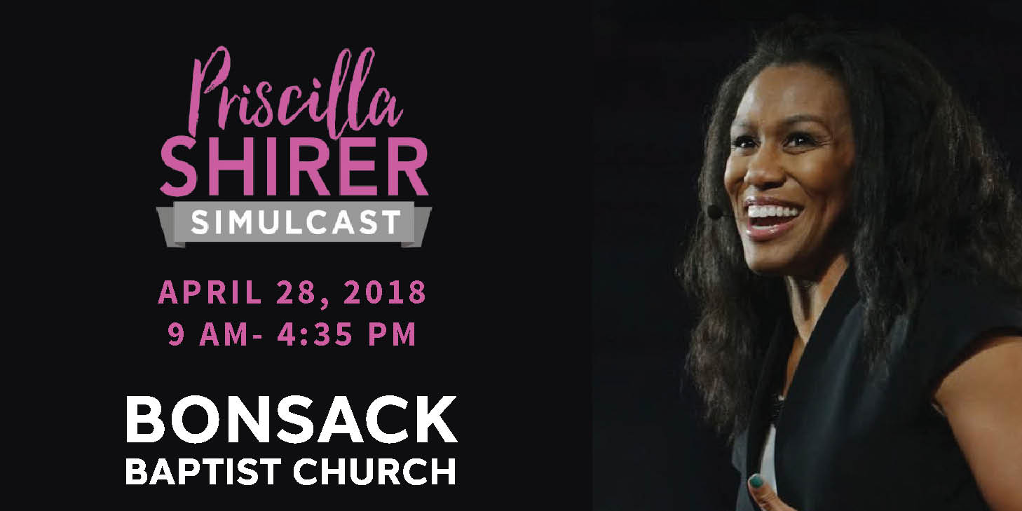 Priscilla Shirer Simulcast logo