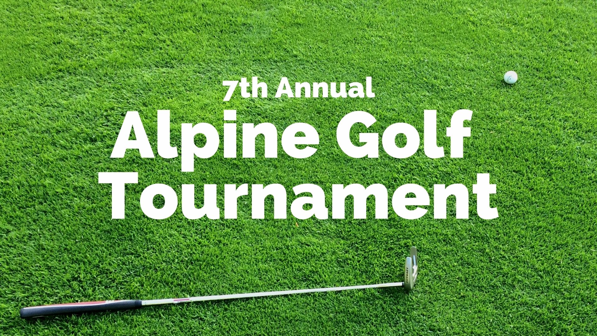 7th Annual Alpine Golf Tournament logo