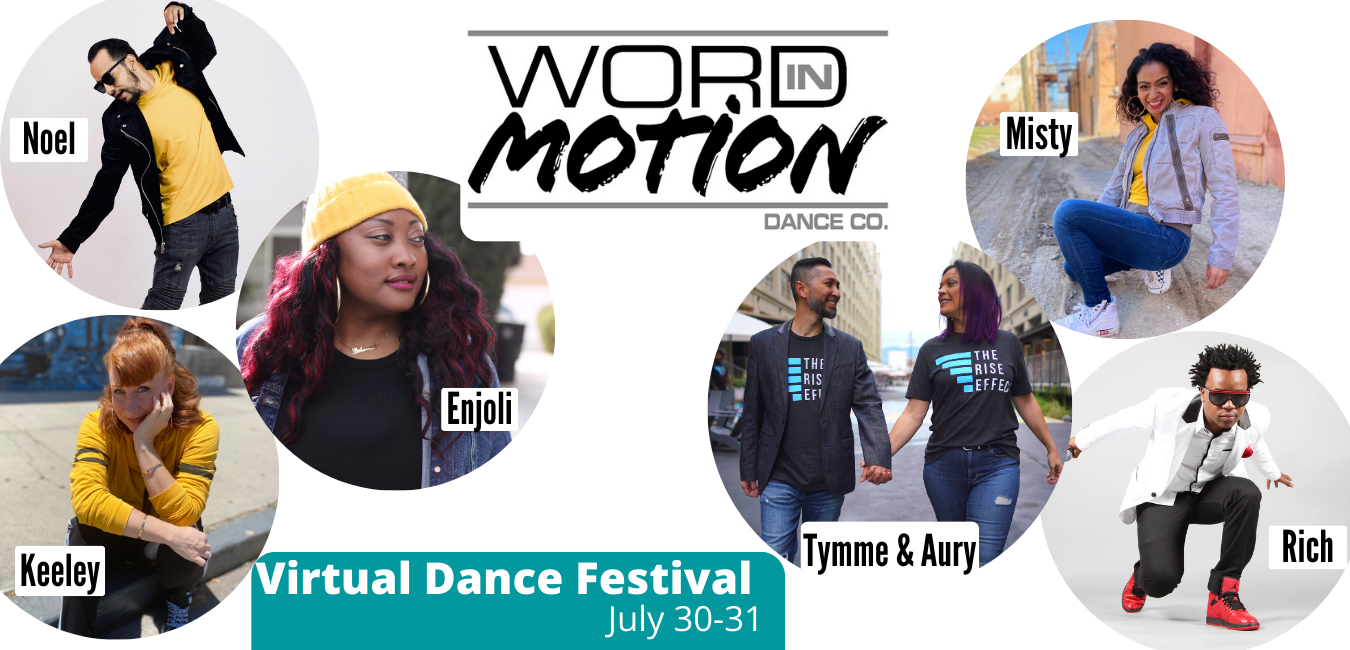 Word In Motion Virtual Dance Festival 2021 logo