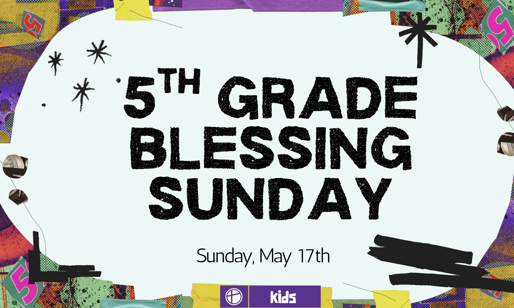 5th Grade Blessing Sunday logo