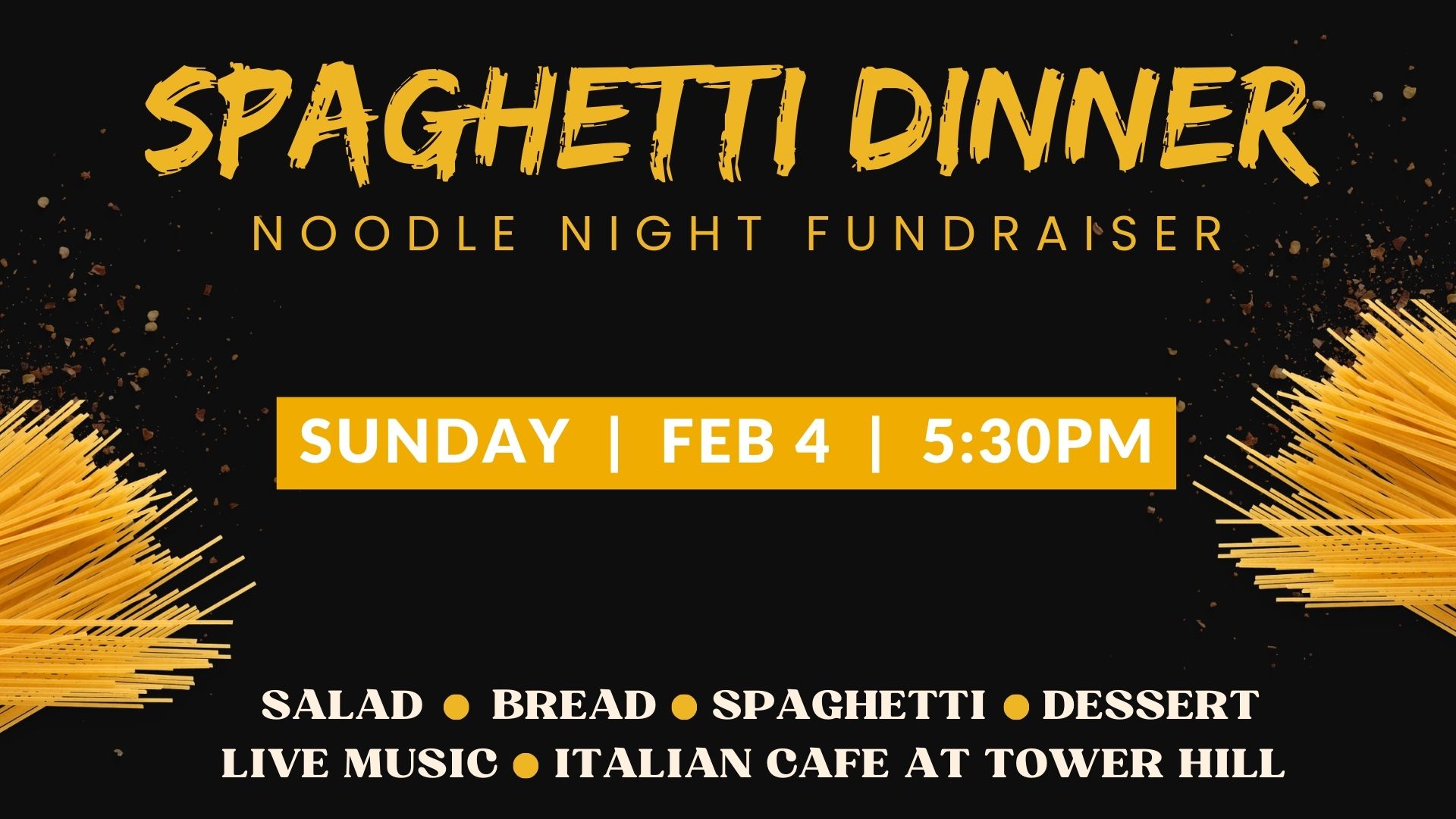 Spaghetti Dinner 2/4/2024 logo