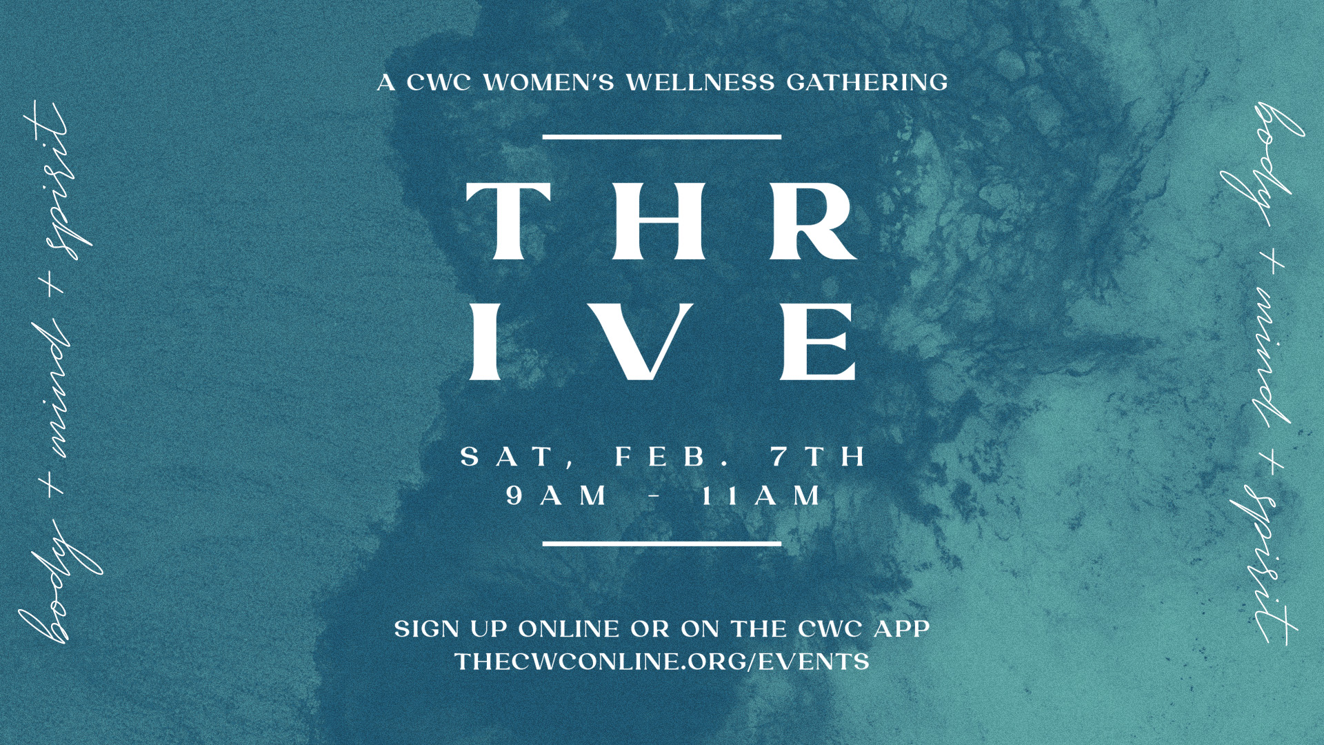 Thrive: A CWC Women's Wellness Gathering logo