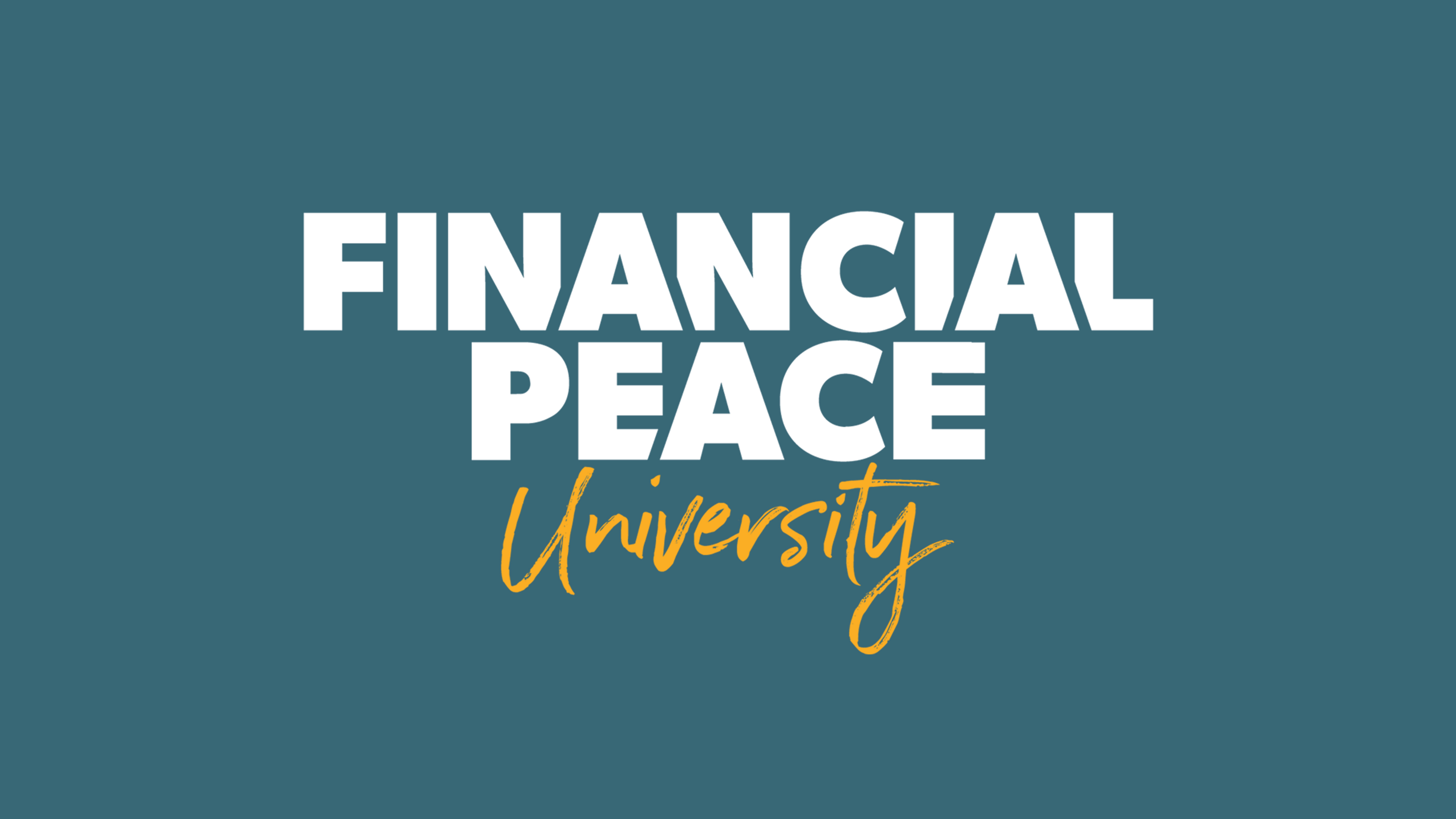 Financial Peace University - Fall 2024 logo
