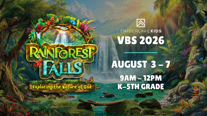 Timberlake Castle Rock | Vacation Bible School 2026 - VOLUNTEERS ONLY logo