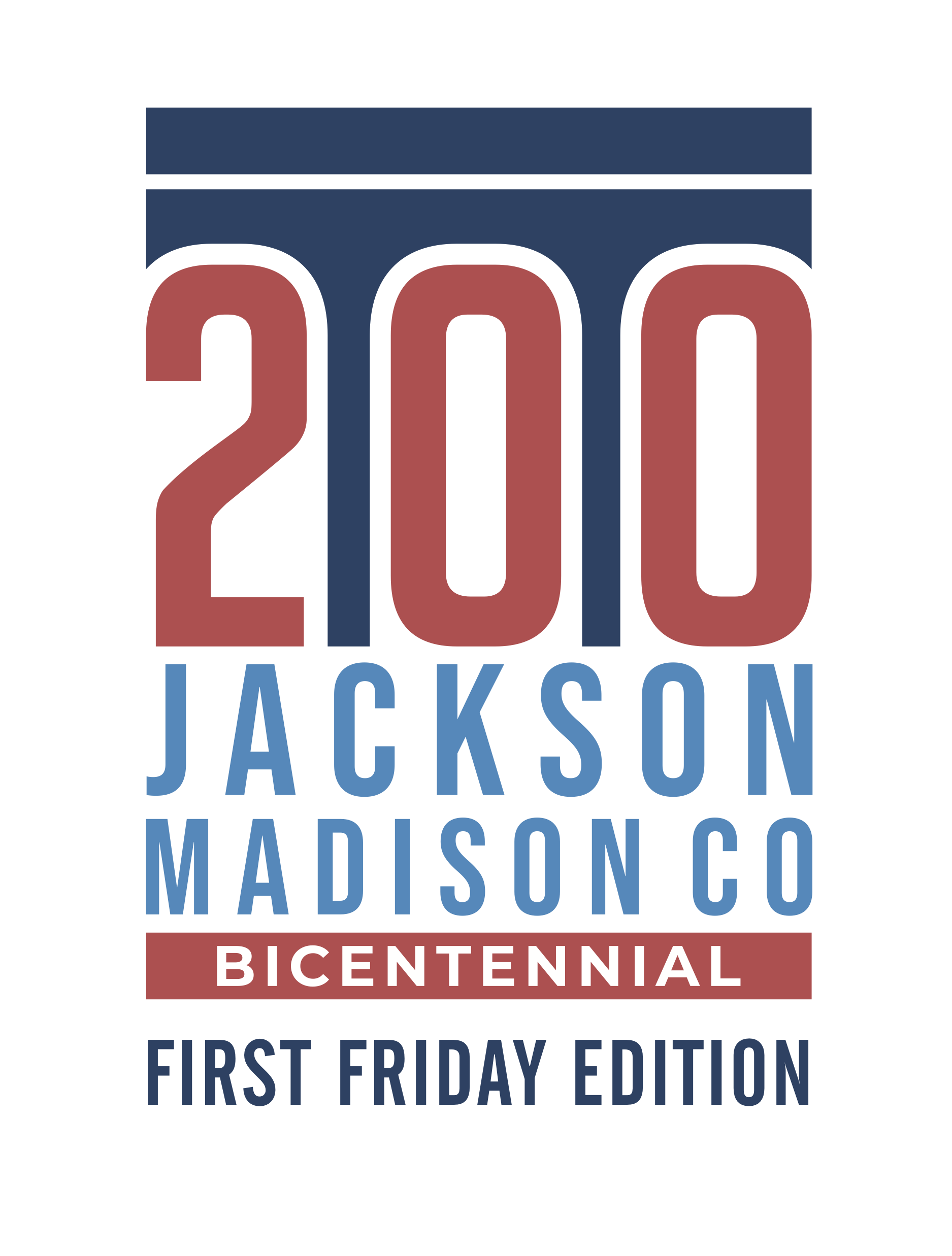 First Friday Forum - Bicentennial Edition - Celebration logo
